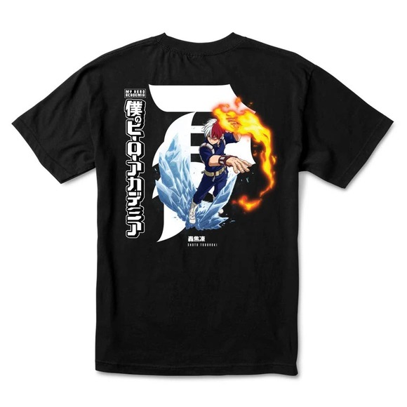 Primitive Other - Primitive Skate Men's X My Hero Academia Dirty P Shoto Todoroki Tee T-Shirt